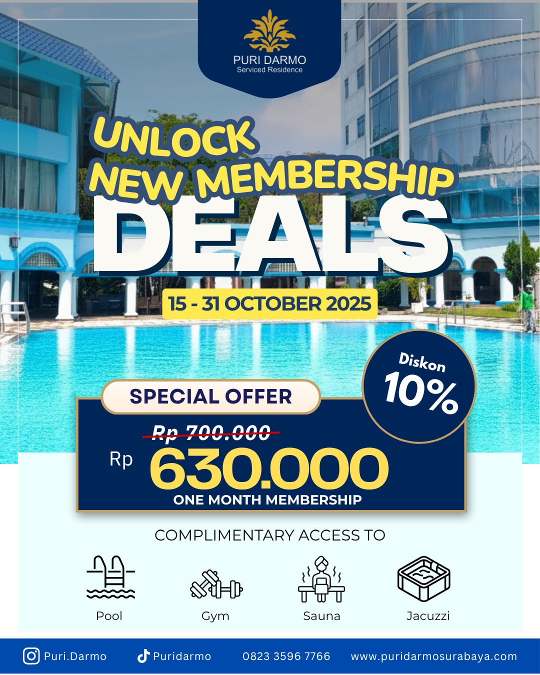 Exclusive Membership Offer This October