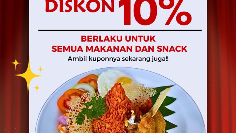 MAKAN ENAK, HARGA HEMAT 10%!